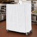 Thumbnail image #2 for Metro Queen Mary & Banquet Cart Cover, 60 x 18 x 62 Inches, Waterproof White Vinyl-Nylon Coated