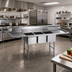 Thumbnail image #2 for Spec-Master SFN3242-3-18-14/3 Three Compartment Supermarket Meat Platter Sink with Left & Right Drainboards