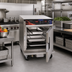 Thumbnail image #2 for AquaTemp Mobile Heated Holding Cabinet with Humidity Cabinet, 1 Section, 10 Hotel Pan Capacity, Stainless Steel