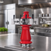 Thumbnail image #2 for Vienna 3-Faucet Glycol-Cooled Countertop Draft Dispensing Tower with Ceramic Column and Mirror Finish