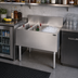 Thumbnail image #2 for Krowne Royal Series 32-Inch Underbar Speed Multi Station with Right Ice Bin and Insulated Bottle Well
