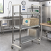 Thumbnail image #2 for Cambro Camshelving Elements XTRA Mobile Drying Rack Cart, 24 x 48 x 78-1/4 Inches, 84-Tray Capacity