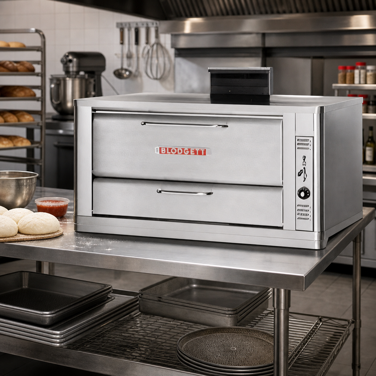 Product image #2 for Blodgett 951 Base Gas Deck Oven, Single-Section, 42 x 32 Inch Interior, Without Legs