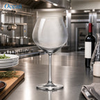 Thumbnail image #2 for Ocean Sante Burgundy Wine Glass, 21.25 oz., Clear Stemmed Glass