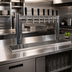 Thumbnail image #2 for Micro Matic 33 Inch x 8 Inch Surface Mount Stainless Steel Drip Tray Trough