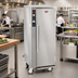 Thumbnail image #2 for FWE Mobile Split Cavity Moisture-Temp Heated Holding Cabinet, 12 Full-Size Pan Capacity