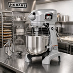 Thumbnail image #2 for Hobart Food Machines - Mixers HL200-2STD 20-Quart Countertop Planetary Mixer with Bowl, Beater & Wire Whip, 3-Speed, #12 Hub