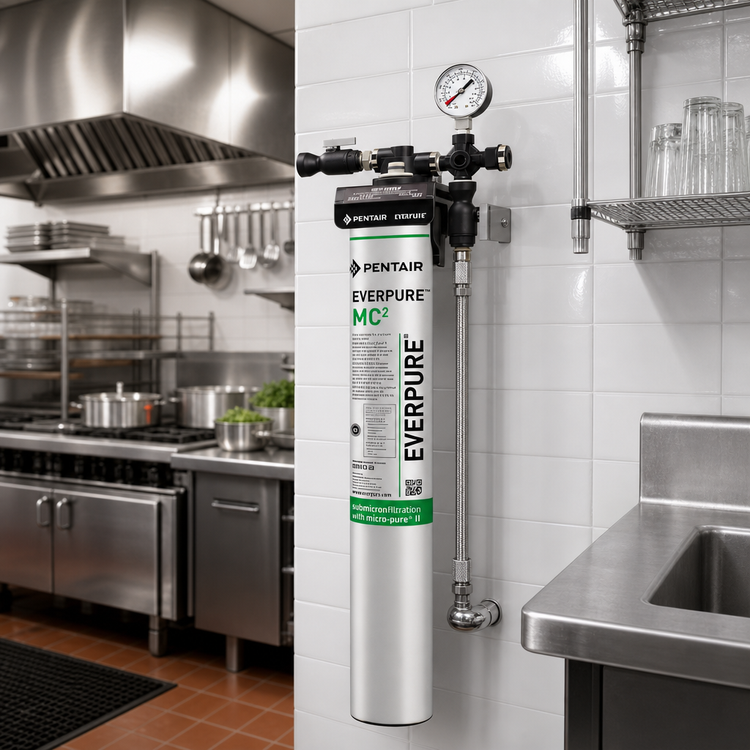 Product image #2 for Everpure QC7I Single MC² Water Filtration System, 0.2 Micron, 1.67 GPM, 9,000 Gallon Capacity