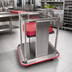 Thumbnail image #2 for Carter-Hoffmann Open Mobile 2-Stack Tray Dispenser for 15 x 20 Trays