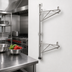 Thumbnail image #2 for Eagle Adjustable Post Wire Wall Mount End Unit for 21-Inch Deep Shelves, 33-Inch Posts, Stainless Steel