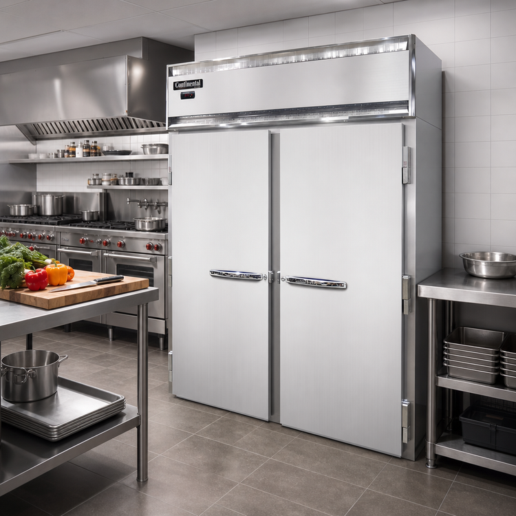 Product image #2 for Continental Refrigerator Designer Line DL2WI-SS Two-Section Roll-In Warmer