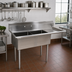 Thumbnail image #2 for John Boos E-Series 2-Compartment Commercial Sink with Right Drainboard