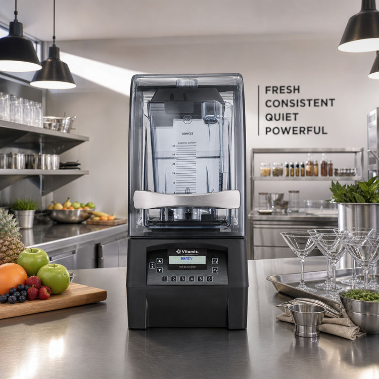 Product image #3 for Vitamix The Quiet One Twist Lock Commercial Countertop Blender with 48 oz Tritan Container