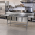 Thumbnail image #2 for Eagle Spec-Master FN Series Coved Corner Four-Compartment Sink with 18-Inch Left-Hand Drainboard