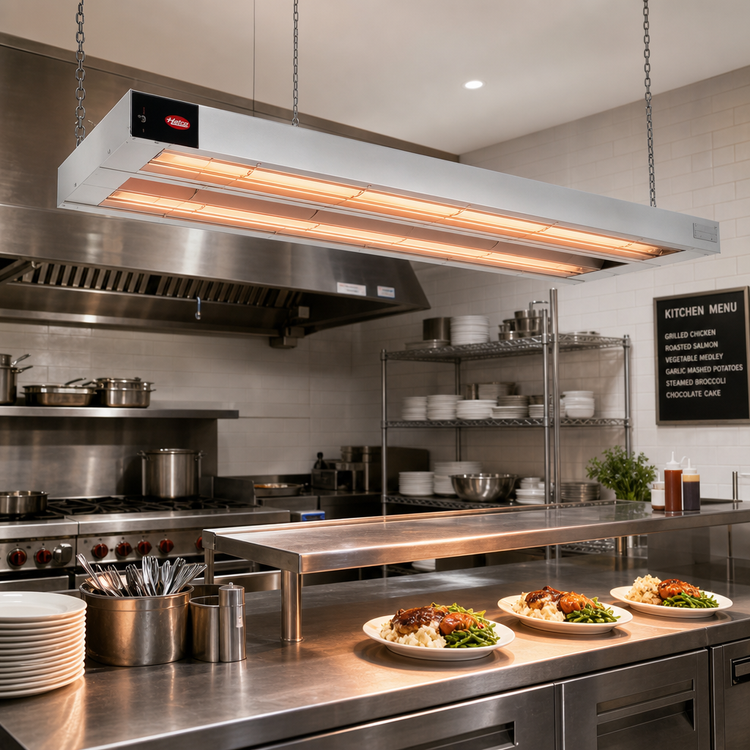 Product image #2 for Hatco Glo-Ray 60-Inch Double Infrared Strip Heater