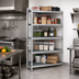 Thumbnail image #2 for Fermostock 5-Tier Corner Expansion Polymer Shelving Unit, 83