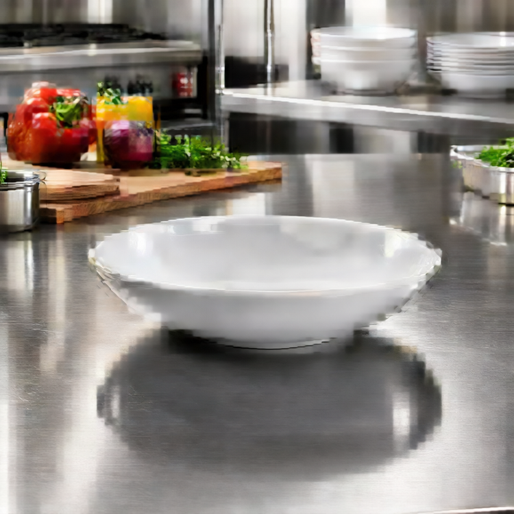 Product image #3 for American Metalcraft Crave Collection 13 oz. Cloud Round Coupe Melamine Bowl