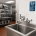 Thumbnail image #2 for T&S Brass B-0659 Wall-Mounted Service Sink/Mop Sink Faucet with Vacuum Breaker Nozzle