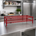 Thumbnail image #2 for Eagle Group QuadTruss 2-Tier Front Case Merchandise Wire Shelving Unit, 24W x 14D x 14H, Red Epoxy