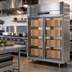 Thumbnail image #2 for Victory UltraSpec 2-Section Pass-Thru Heated Pizza Holding Cabinet with Glass Doors, 48 Cu. Ft.