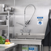 Thumbnail image #2 for equip 8-Inch Center Wall-Mount Pre-Rinse Unit with 12-Inch Add-On Faucet