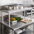 Thumbnail image #3 for New Age Adjust-A-Shelf Solid Brute Series Commercial Shelf, 42 x 20 Inches, Aluminum, 800 lb. Capacity