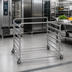 Thumbnail image #2 for RATIONAL 6-Pan Mobile Oven Rack for SCC 62/CMP 62 Series