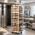Thumbnail image #2 for Adamatic/Revent D Lift Roll-In Oven Rack, Single End Load, 15-Pan Capacity