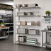 Thumbnail image #2 for Eagle Group 5-Tier Add-On Wire Shelving Unit, 36