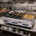 Thumbnail image #2 for Comstock-Castle 48 Inch Countertop Gas Char-Broiler/Griddle Combination with 18 Inch Thermostatic Griddle and 30 Inch Radiant Broiler (FHP48-18T-2.5RB)