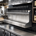Thumbnail image #2 for Perlick 20-Faucet Modular Wall-Mount Glycol-Cooled Stainless Steel Draft Beer Dispensing Tower