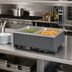 Thumbnail image #2 for Vollrath Two-Well Drop-In Electric Hot Food Well with Individual Thermostatic Controls, Wet Operation, 120V