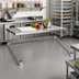 Thumbnail image #2 for Metro Super Erecta 3-Sided Channel Frame, 36 x 24-Inch, 304 Stainless Steel
