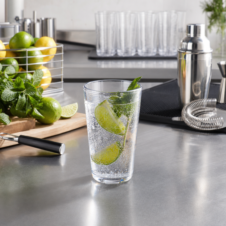 Product image #2 for Mingle™ 22 oz Clear Tritan High Ball Glass