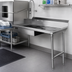 Thumbnail image #2 for 36-Inch Straight Stainless Steel Soiled Dish Table with Right-to-Left Operation and Pre-Rinse Sink