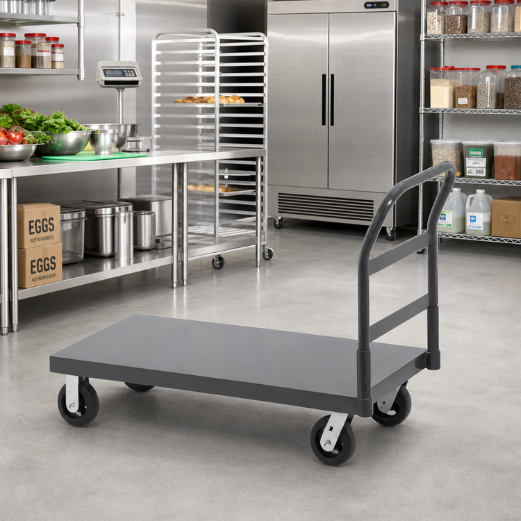 Product image #3 for Channel Manufacturing Smooth Deck Steel Platform Truck, 30 x 62 Inches, 2,000 lb Capacity