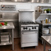 Thumbnail image #2 for Garland Signature SunFire 24-Inch Gas Restaurant Range with 4 Open Burners and Space-Saver Oven
