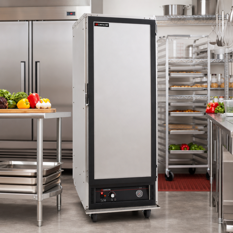 Product image #2 for Cres Cor Mobile Non-Insulated Heated Holding Cabinet, Bottom-Mount Heater, 11 Universal Slides