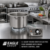Thumbnail image #2 for Eagle Group 11-Quart Round Drop-In Electric Food Warmer with Drain, Infinite Control, 208V