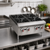 Thumbnail image #2 for Serv-Ware SHPS-24 24-Inch 4-Burner Natural Gas Hot Plate with Legs