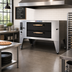 Thumbnail image #2 for Bakers Pride Super Deck Series Y-800-DSP Gas Display Pizza Deck Oven with 66
