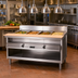 Thumbnail image #2 for La Rosa Refrigeration Electric Hot Food Table with Water Bath, 60 x 28 Inch, 4 Openings