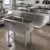 Thumbnail image #2 for John Boos Pro-Bowl 2-Compartment Sink with 30-Inch Right Drainboard