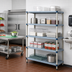 Thumbnail image #2 for MetroMax Q 5-Shelf Polymer Add-On Shelving Unit, 36W x 21D x 74H