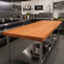 Thumbnail image #2 for Boos Block 96 Inch x 32 Inch x 3 Inch American Cherry Edge Grain Kitchen Countertop with Penetrating Oil Finish