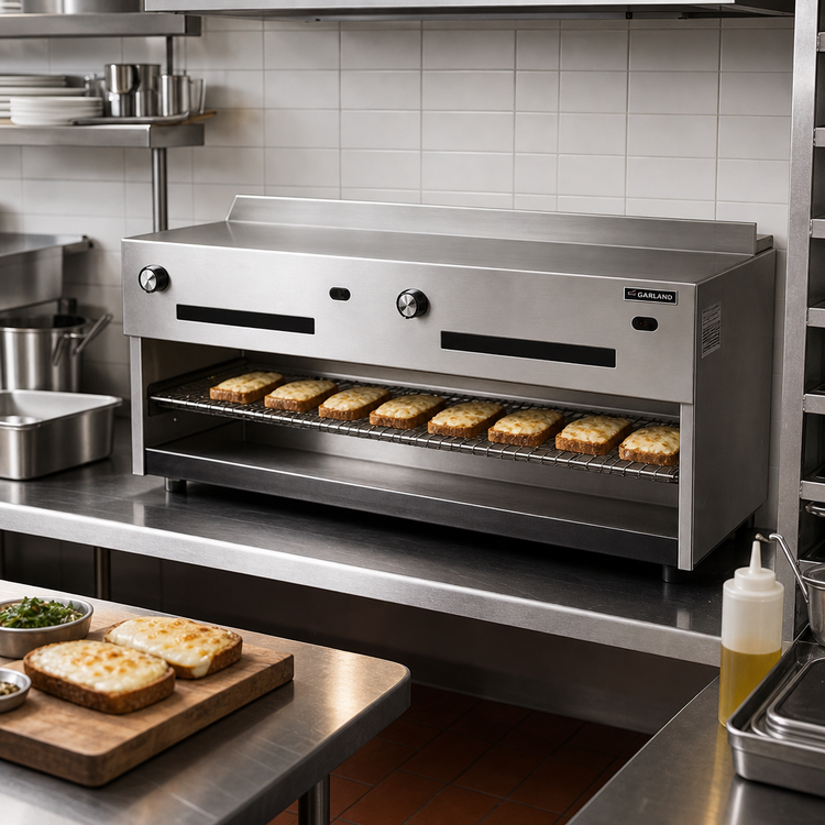 Product image #2 for Garland IRCMA-60 60-Inch Gas Infrared Cheesemelter with 2 Burners and Manual Controls