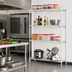 Thumbnail image #2 for EagleGard 4-Tier Add-On Wire Shelving Unit with Hybrid Epoxy Finish, 36 x 21 x 74 Inches
