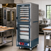 Thumbnail image #2 for Metro C5 3 Series Full-Height Mobile Moisture Heated Holding and Proofing Cabinet with Gray Insulation Armour and Dutch Clear Doors