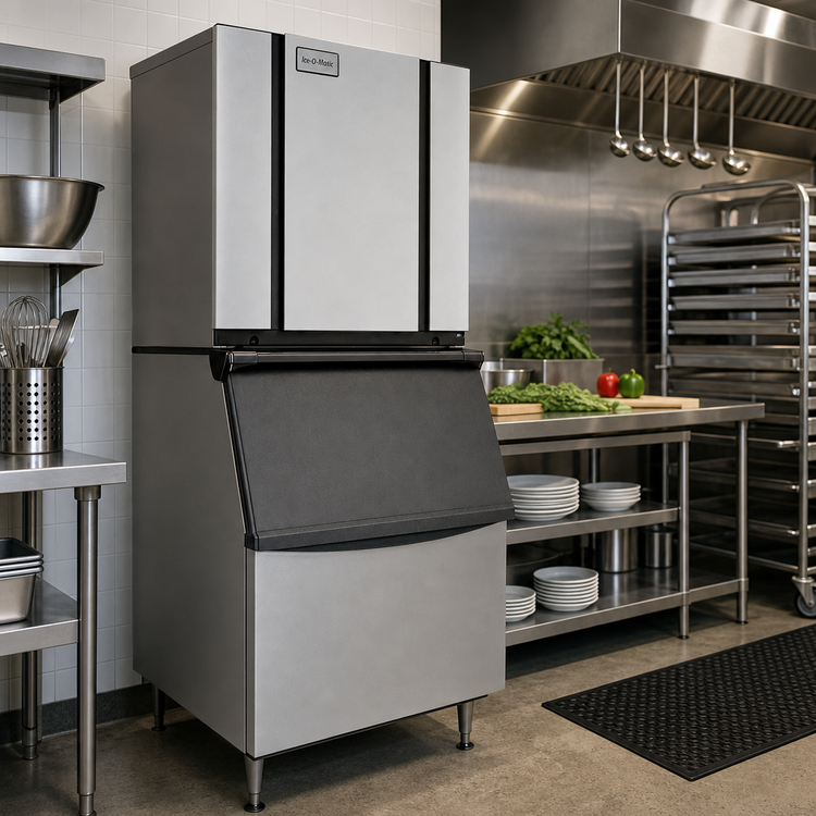 Product image #3 for Ice-O-Matic Elevation Series Modular Full-Size Cube Ice Maker, Air-Cooled, Remote Condenser