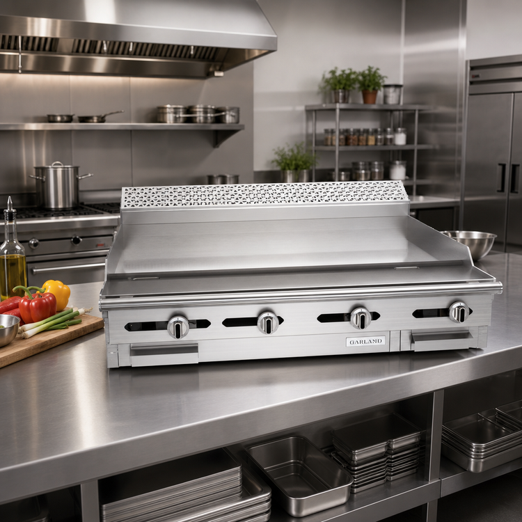 Product image #2 for Garland Cuisine Series Heavy-Duty 48-Inch Thermostatic Modular Gas Griddle Top